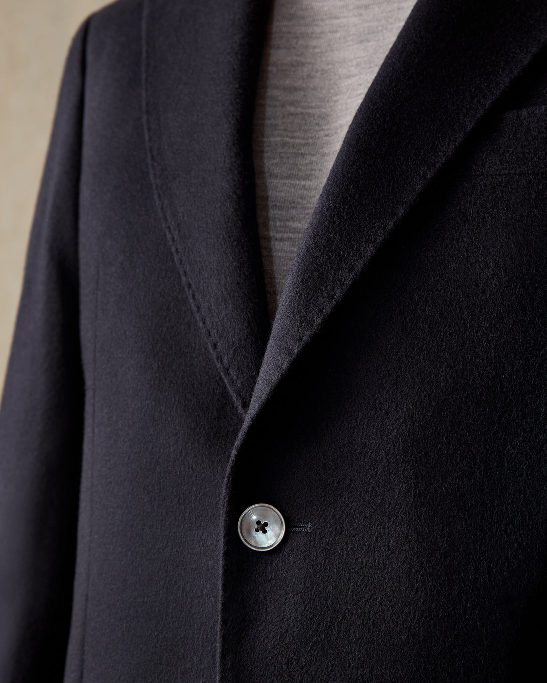 Monro Cashmere Blazer Navy