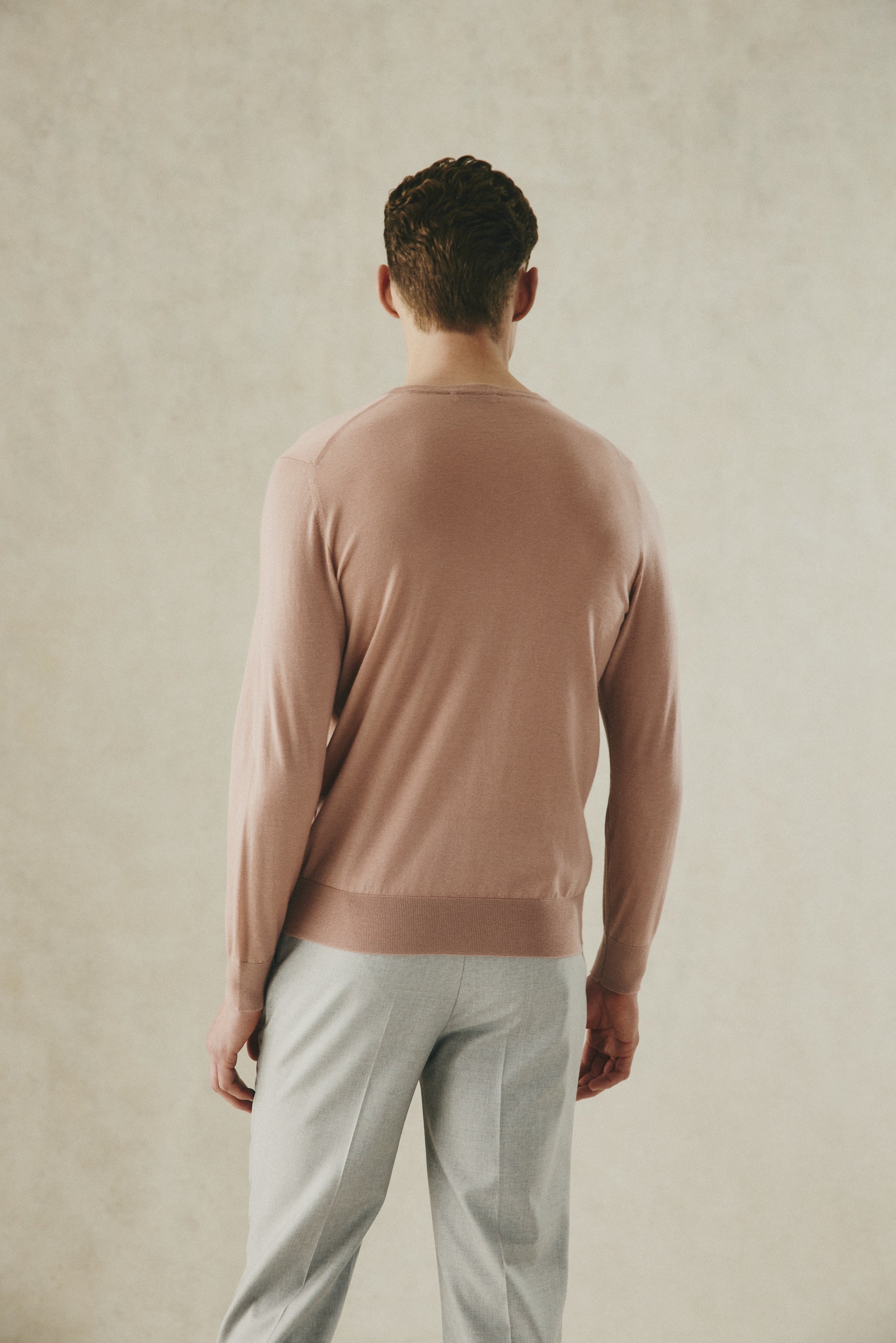 Lucas LS Cashmere Crew Jumper