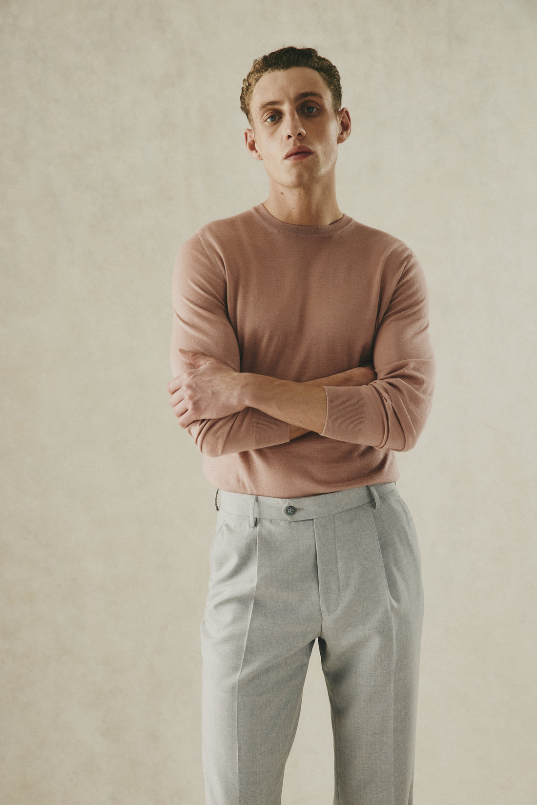 Lucas LS Cashmere Crew Jumper