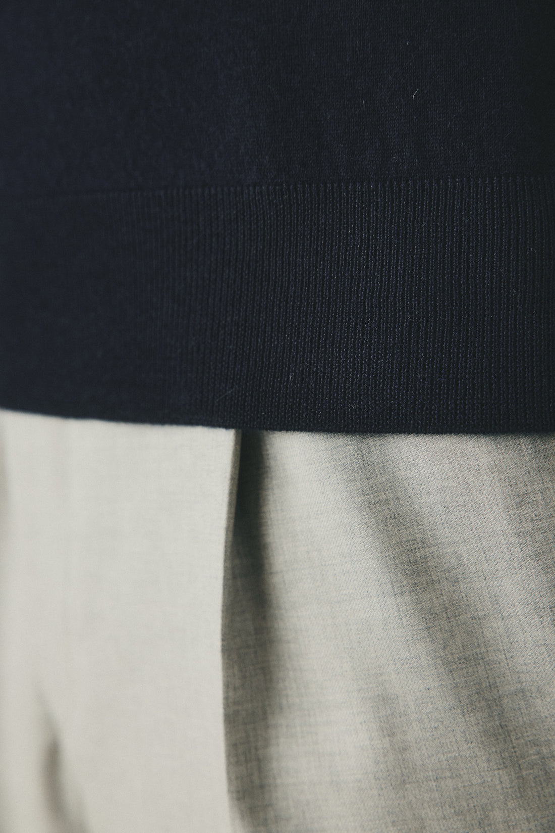 Lucas Cashmere Crew Jumper Navy