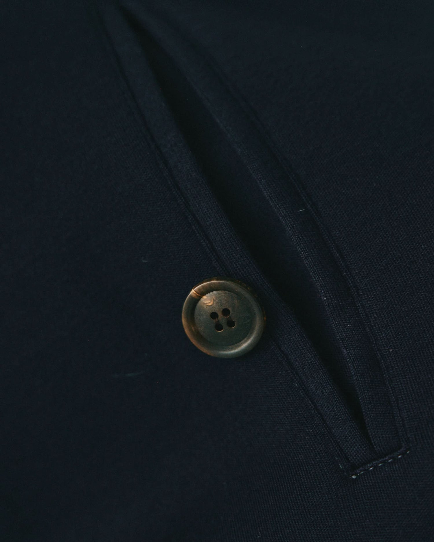 Hawkes Jersey Wool Peacoat Navy