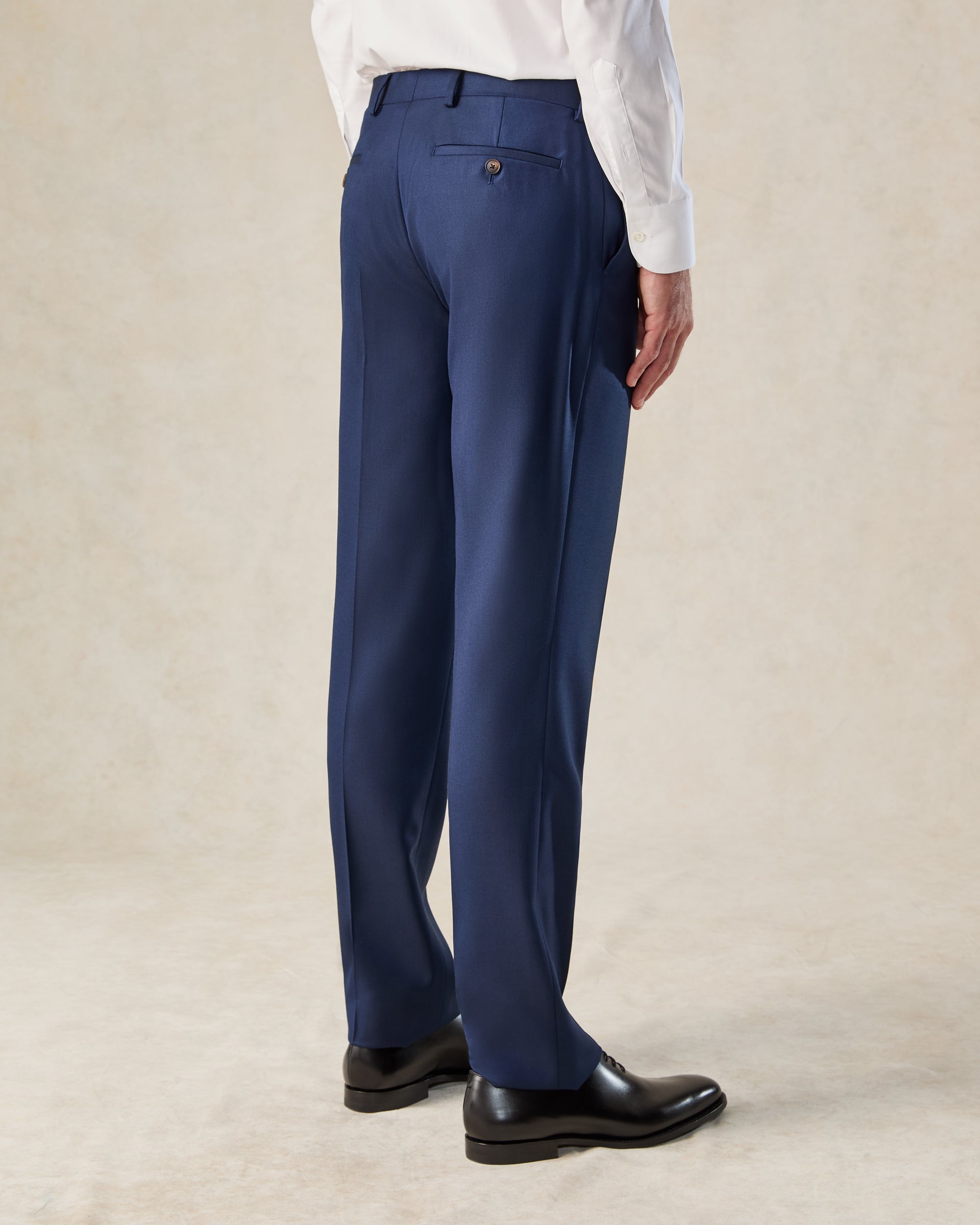 Seymour Blue Wool Twill Suit