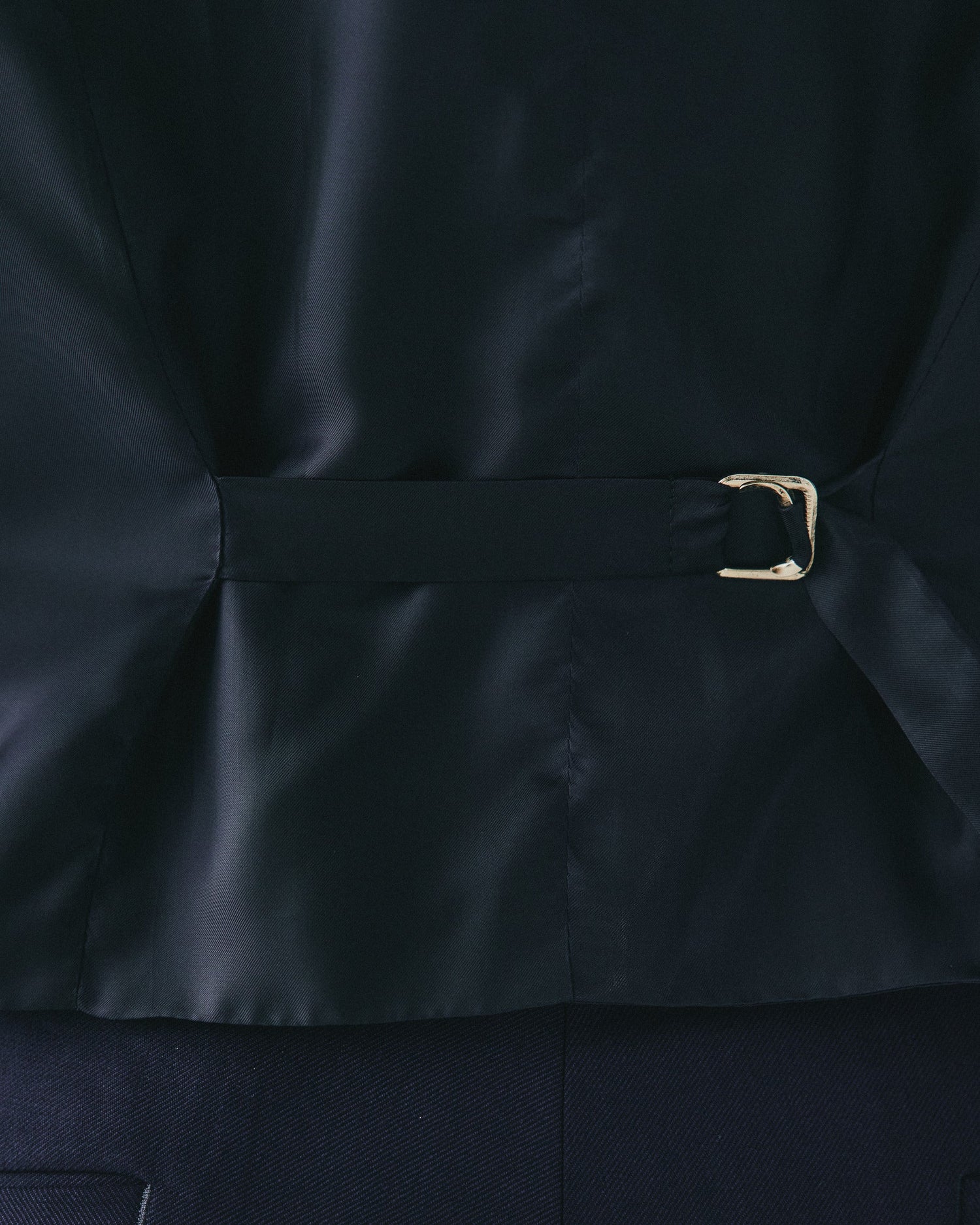 Seymour Twill Waistcoat Blue