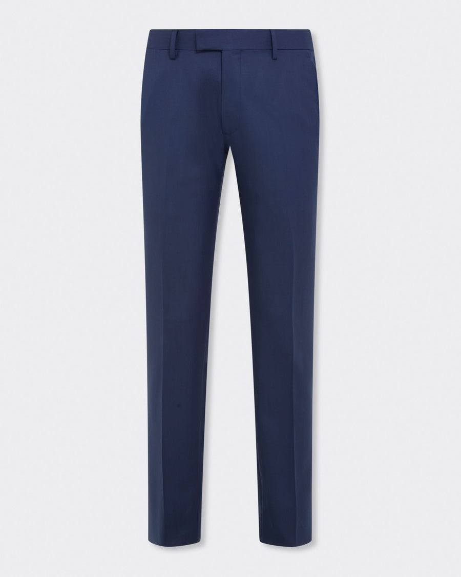 Madden Virgin Wool Birdseye Suit Pant Navy
