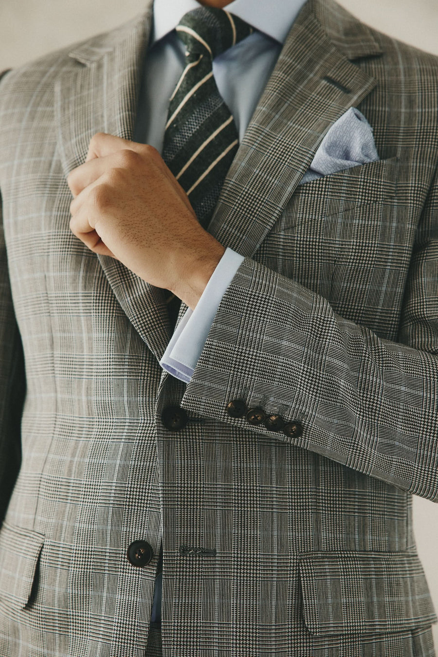 Kiddle Wool Suit Jacket Gray