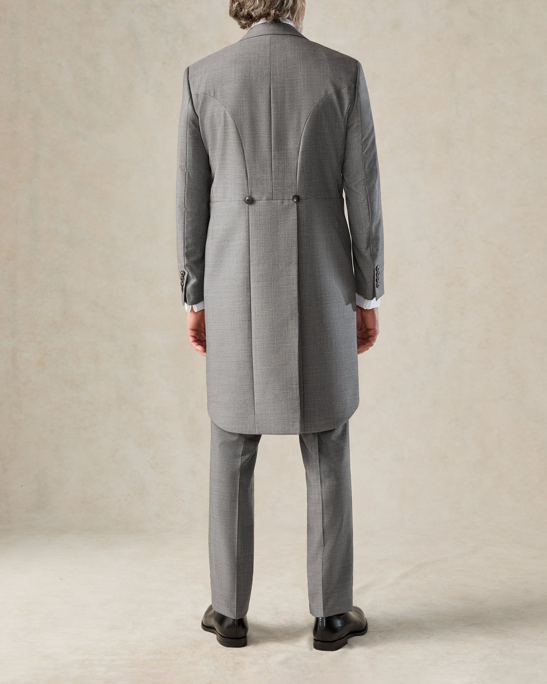 Torlese Grey Single Breasted Virgin Wool Morning Suit