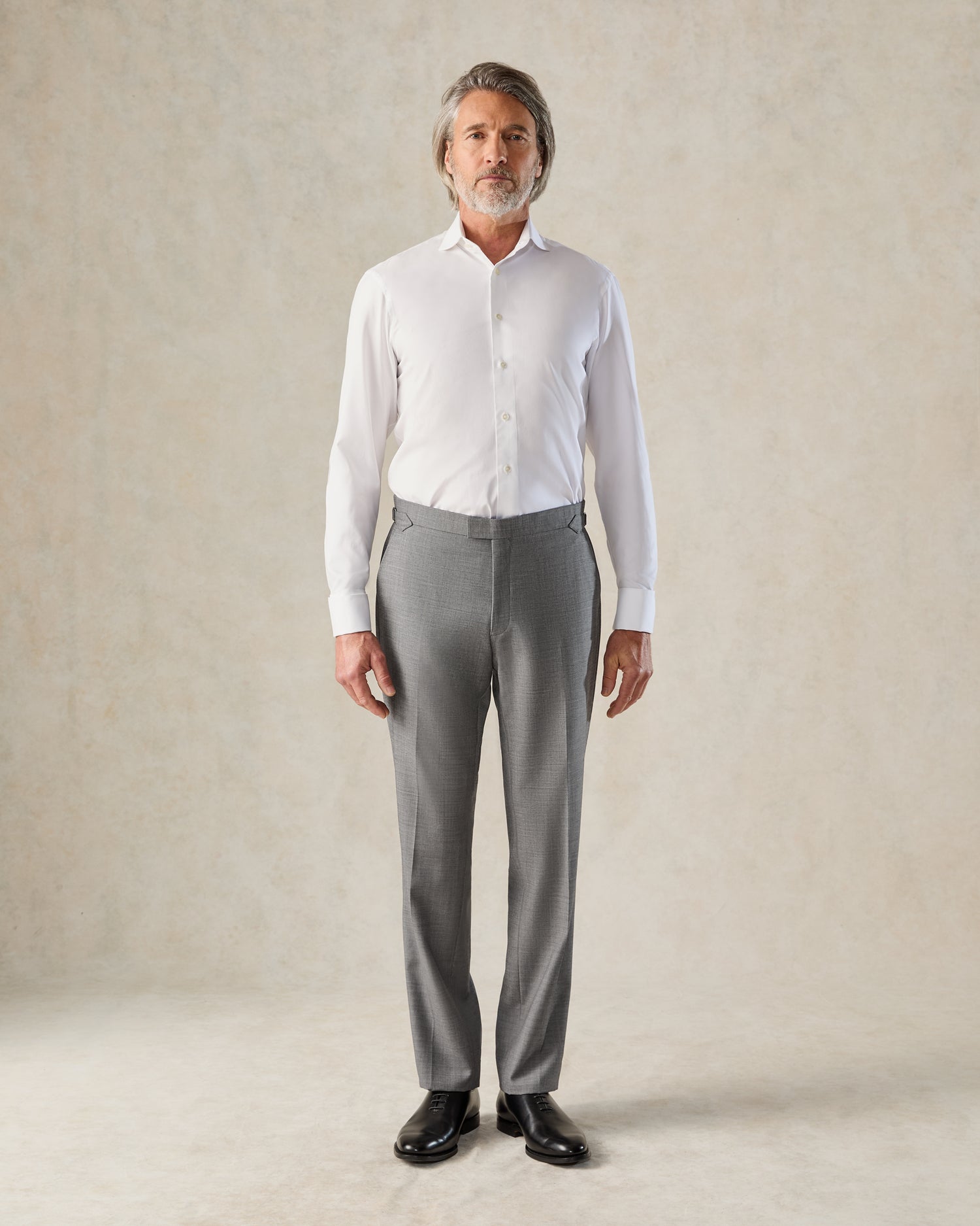 Torlese Grey Single Breasted Virgin Wool Morning Suit