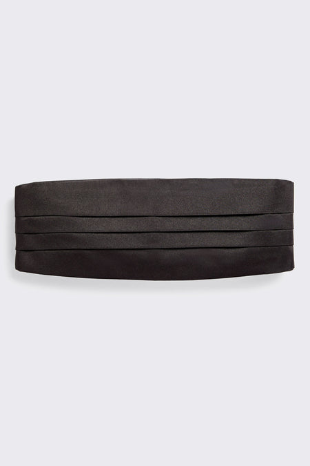Adair Cummerbund Black Barathea Black
