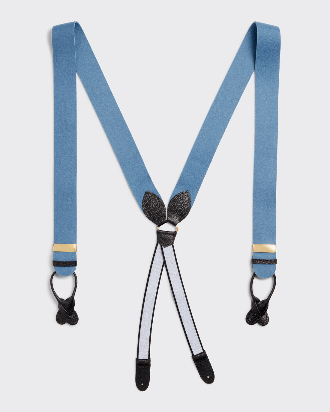 Sinclair Box Cloth Braces Light Blue