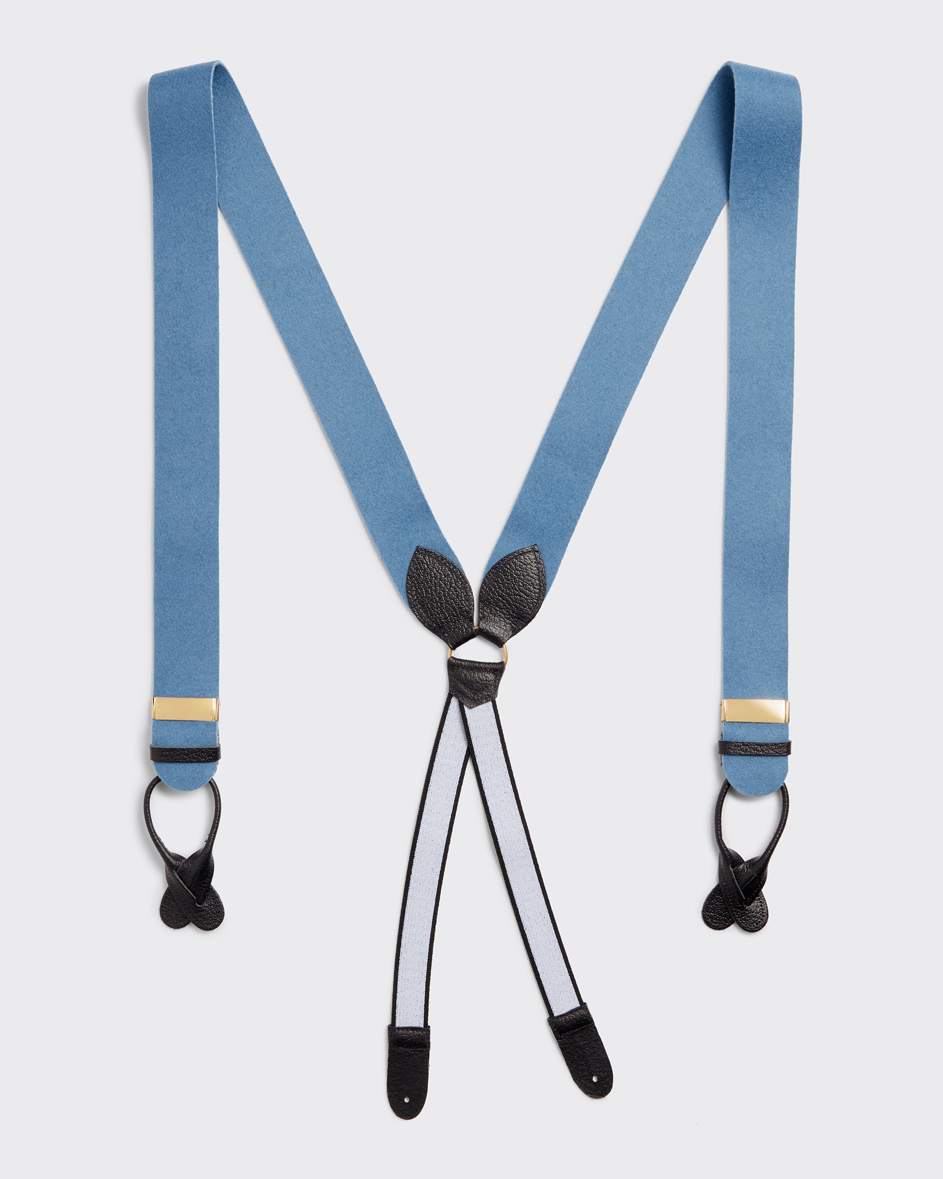 Sinclair Box Cloth Braces Light Blue