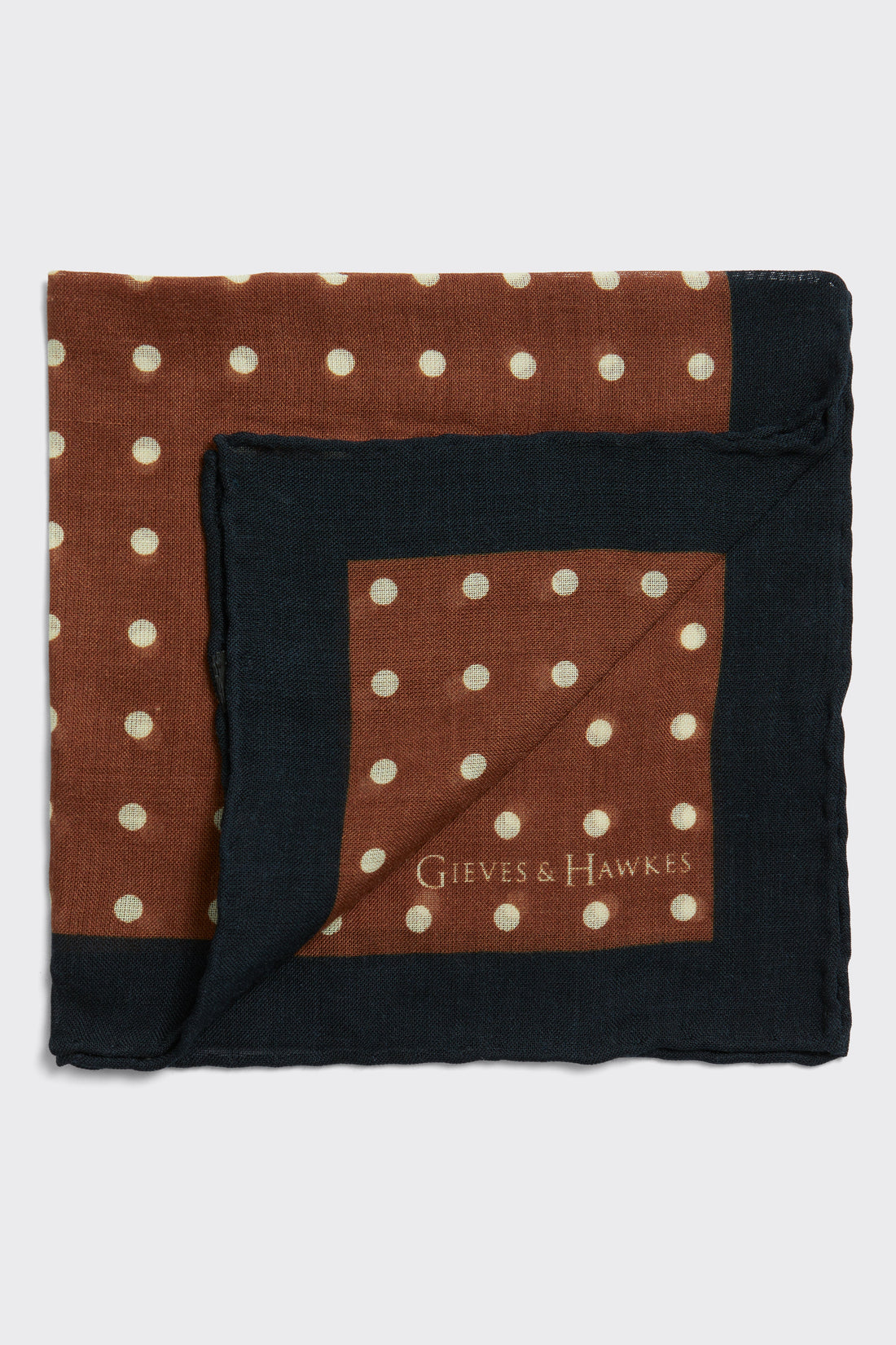 Carver Wool Voile Spot Rust