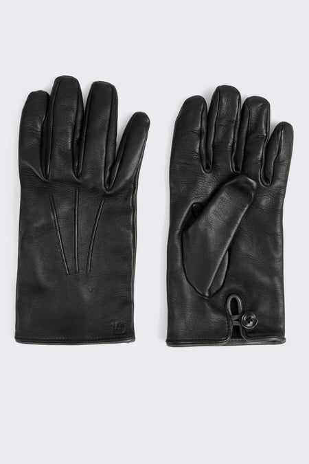 Maclean Leather Glove Black