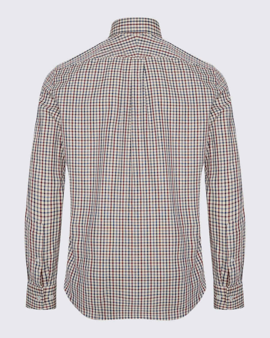 Kinnon Cotton Check Shirt Multi