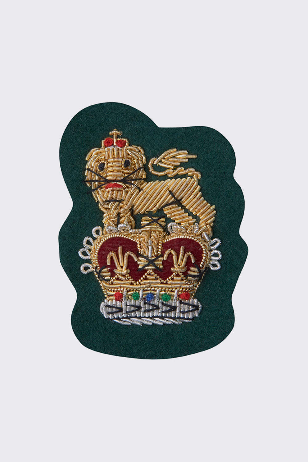 British Army Staff Colonels Beret Badge -  Commando Green