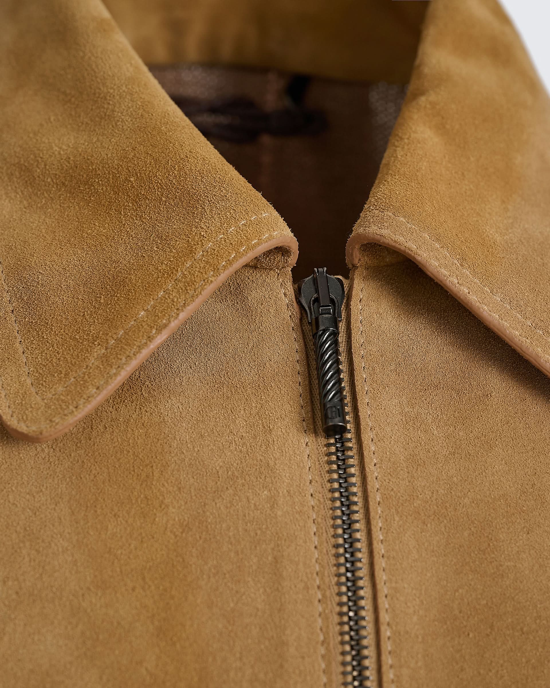 Alexander Knit and Suede Bomber Jacket Camel – Gieves & Hawkes