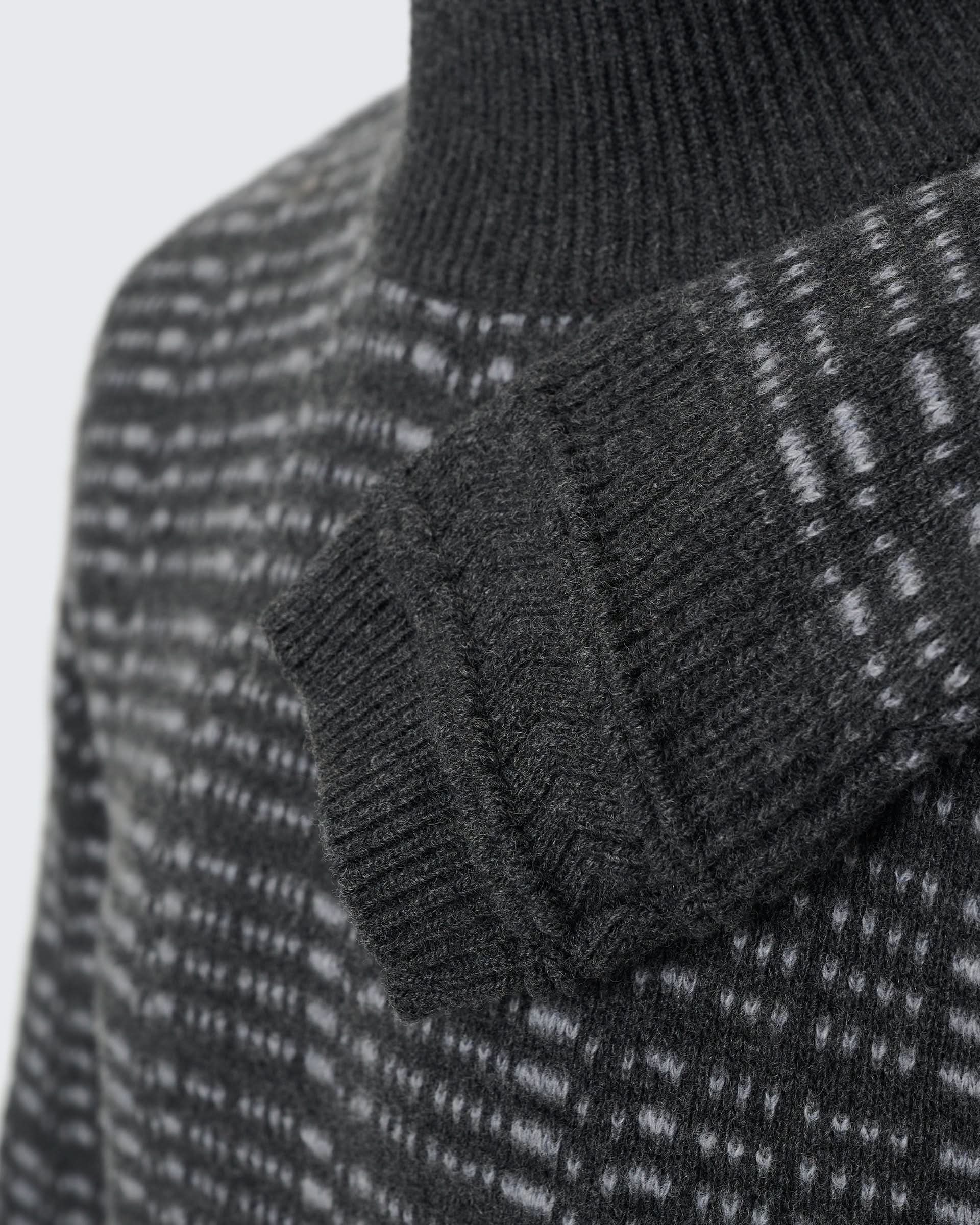 Ballentyne Merino Wool Morse Code Knit