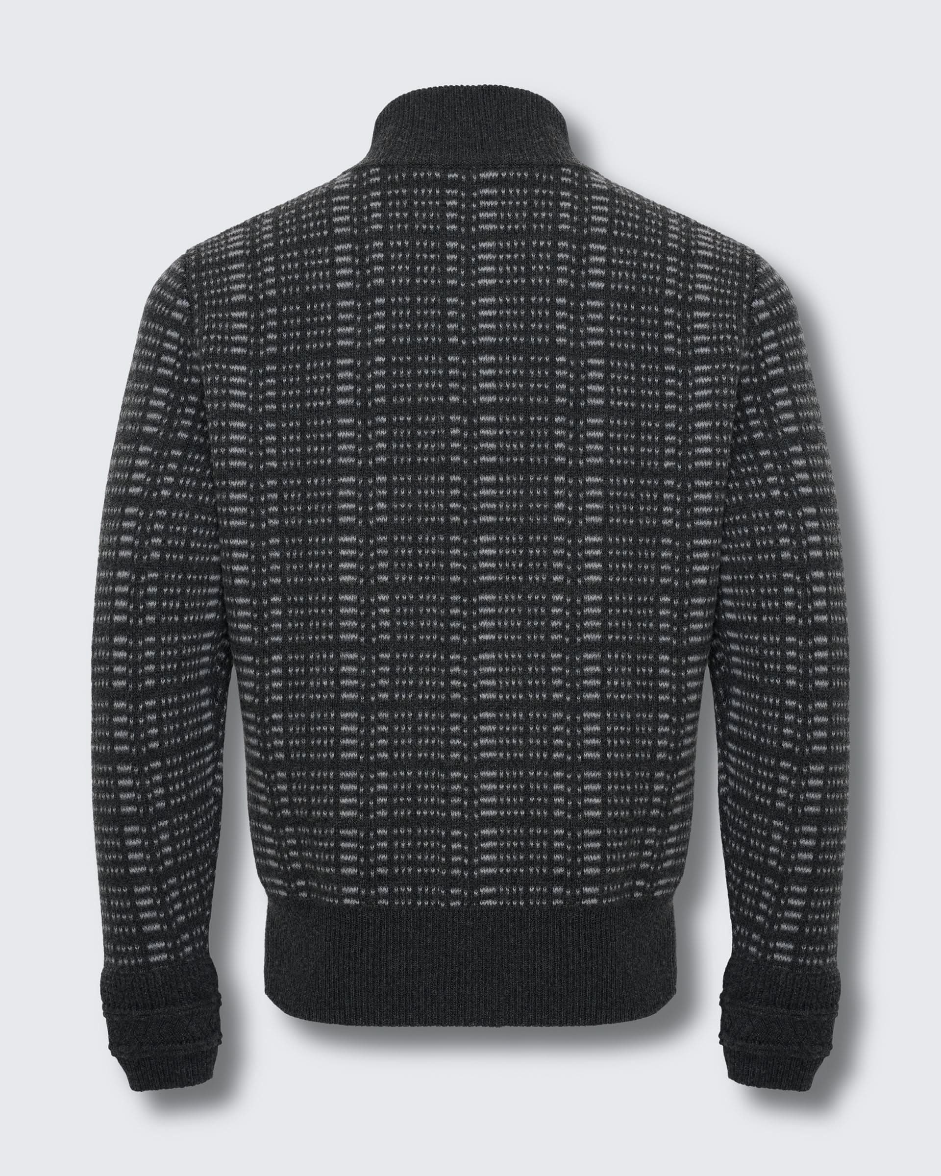 Ballentyne Merino Wool Morse Code Knit