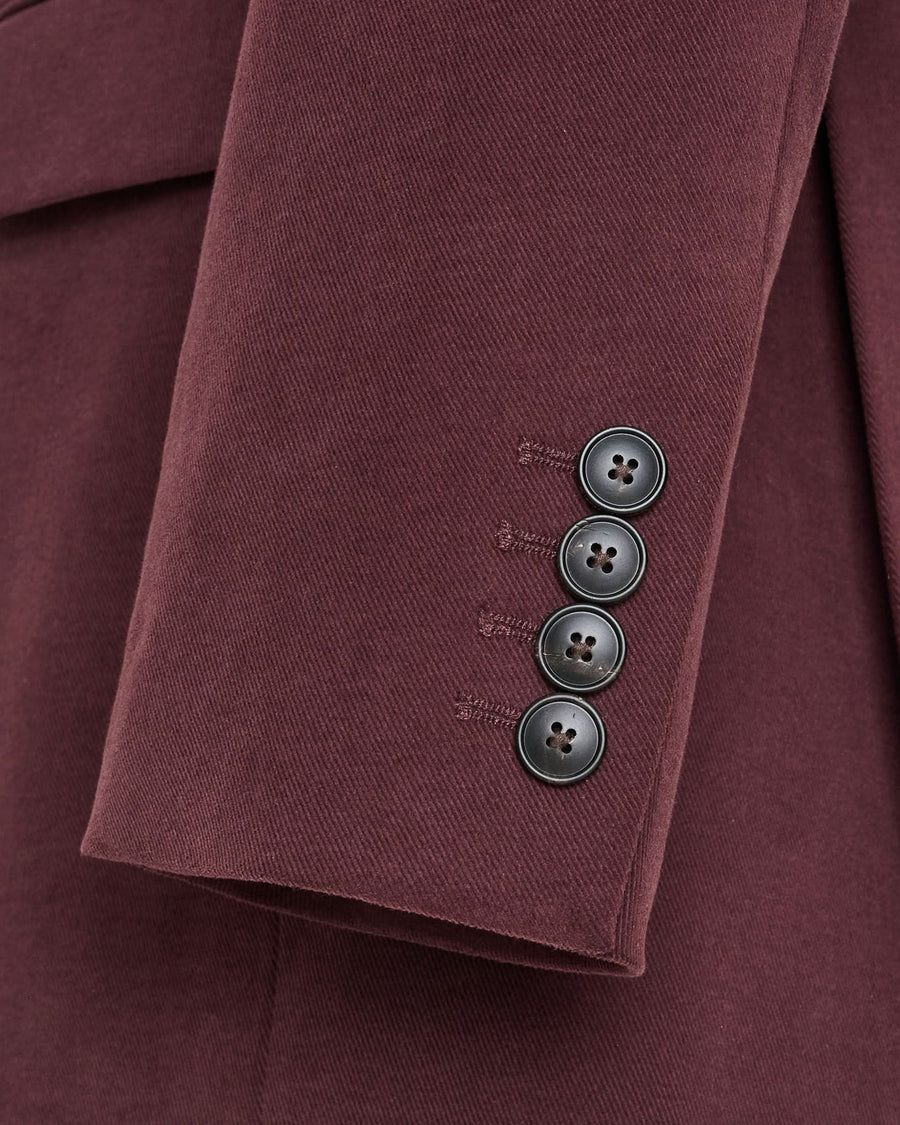 Barlow Moleskin Jacket Burgundy