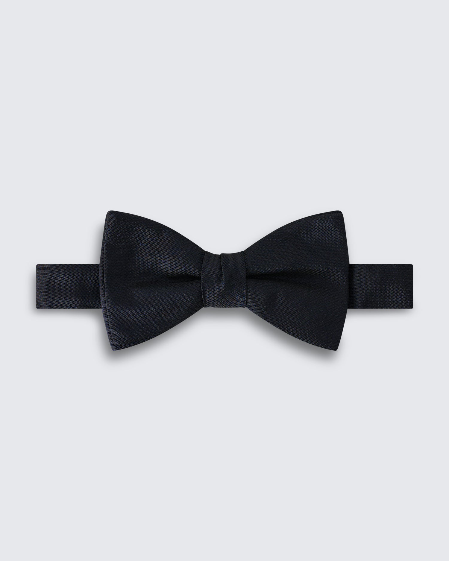 Taylor Black Silk Batwing Bow Tie