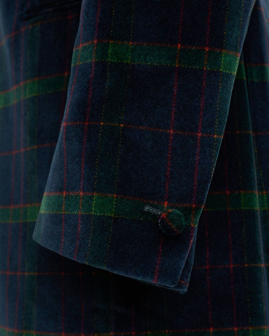 Bond House Check Velvet Dress Jacket
