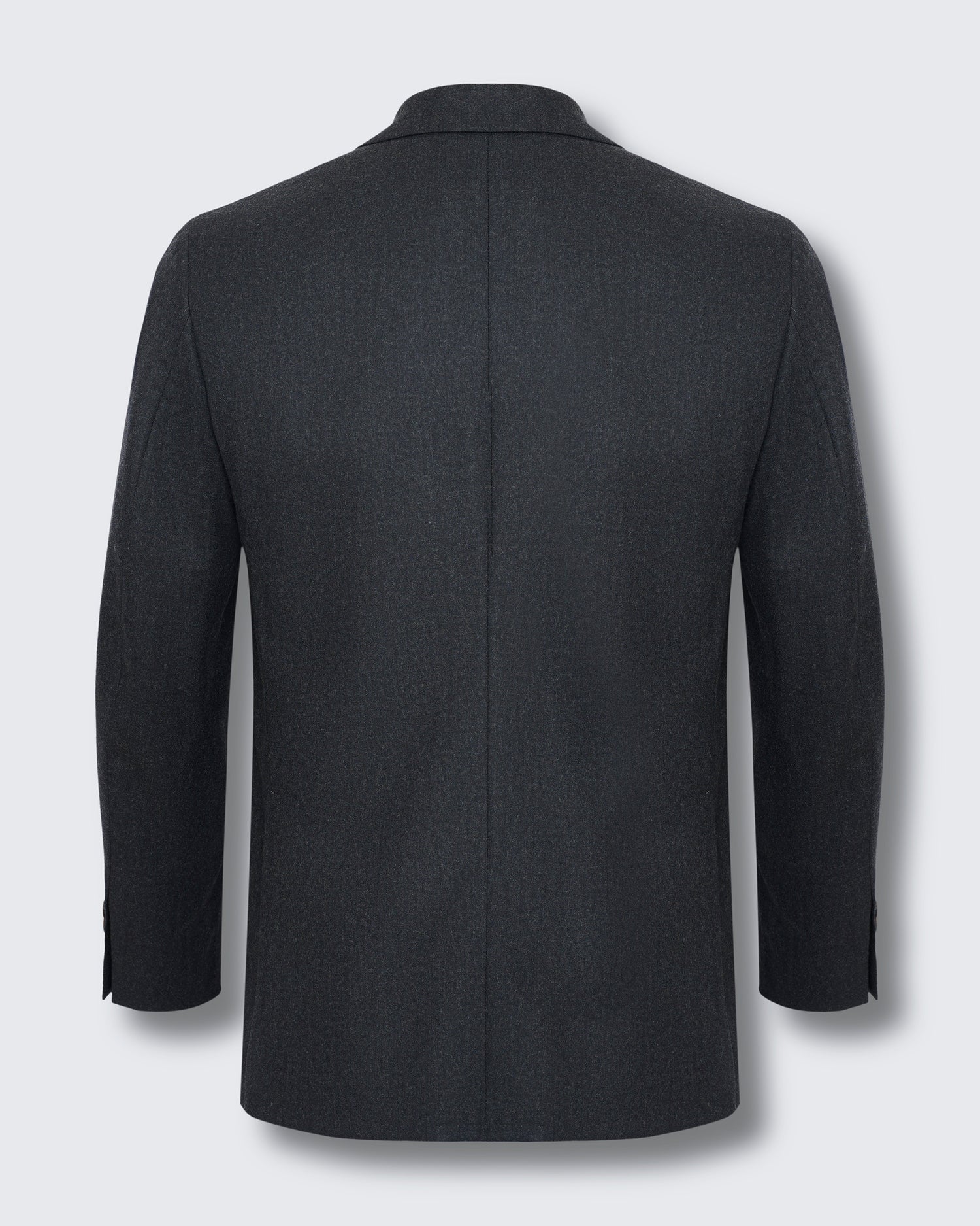 Bowles Wool Flannel Double Breasted Suit Jacket Grey