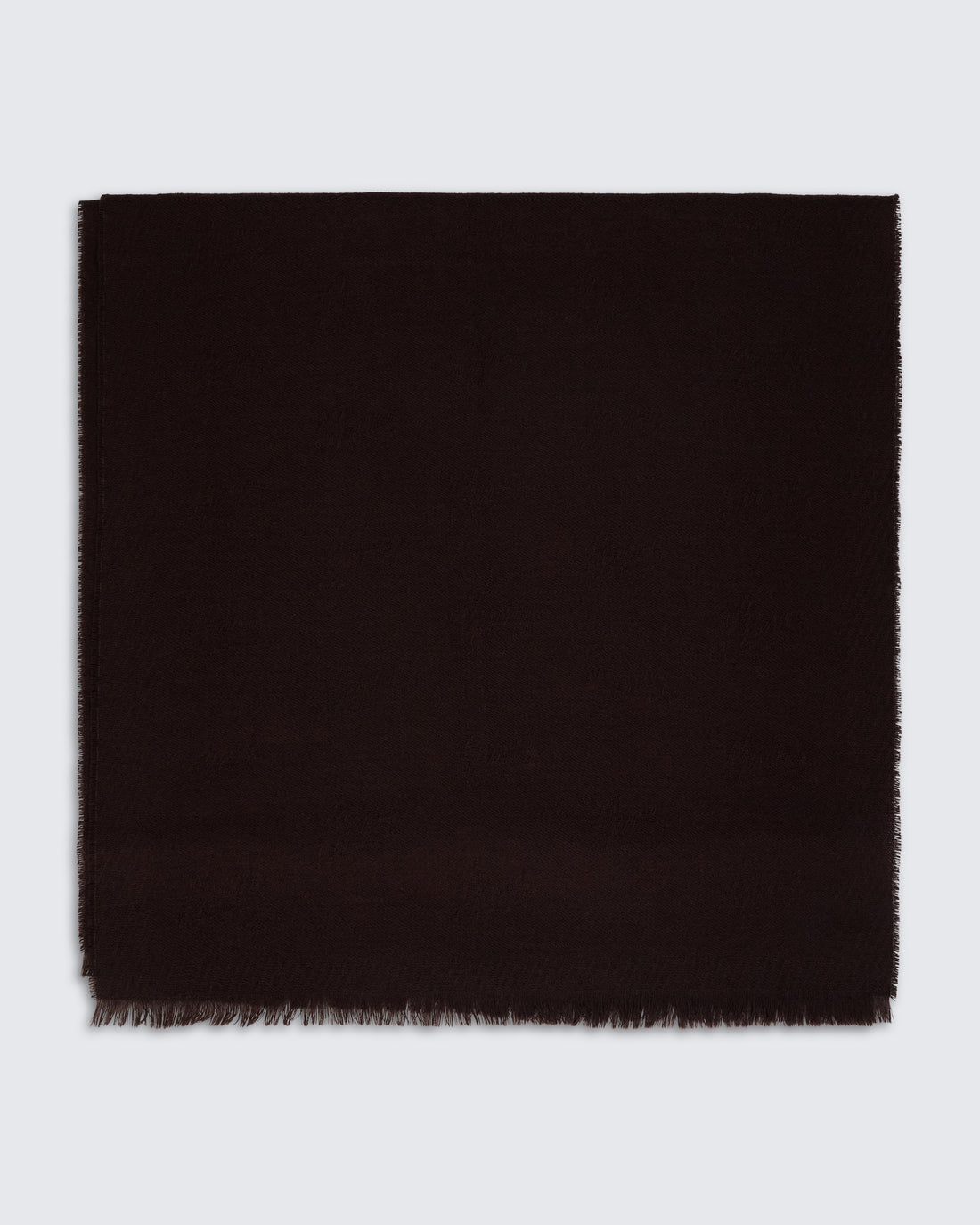 Kenmare Wool Scarf Monogram Burgundy