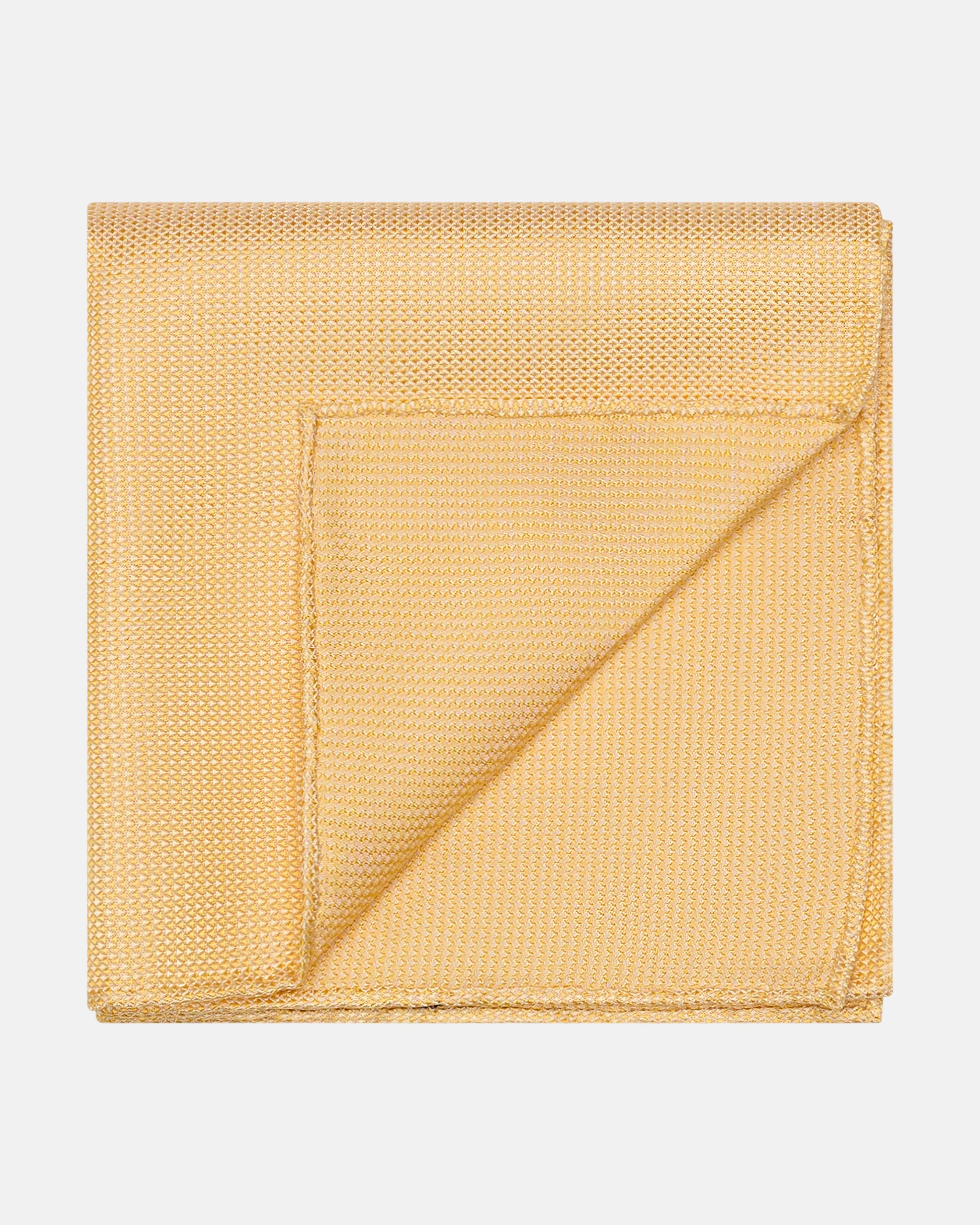 Barne Neat Yellow Pocket Square