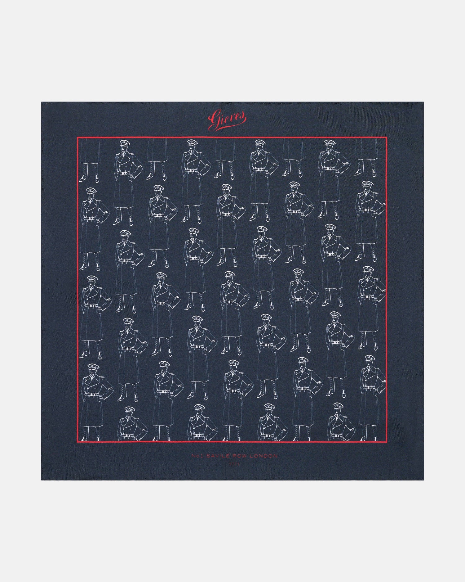 Barne Silk Archive Man Pocket Square