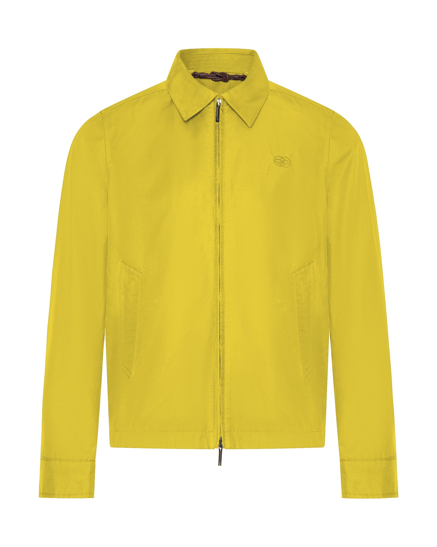 Barton Cotton &amp; Nylon Plain Bomber Yellow