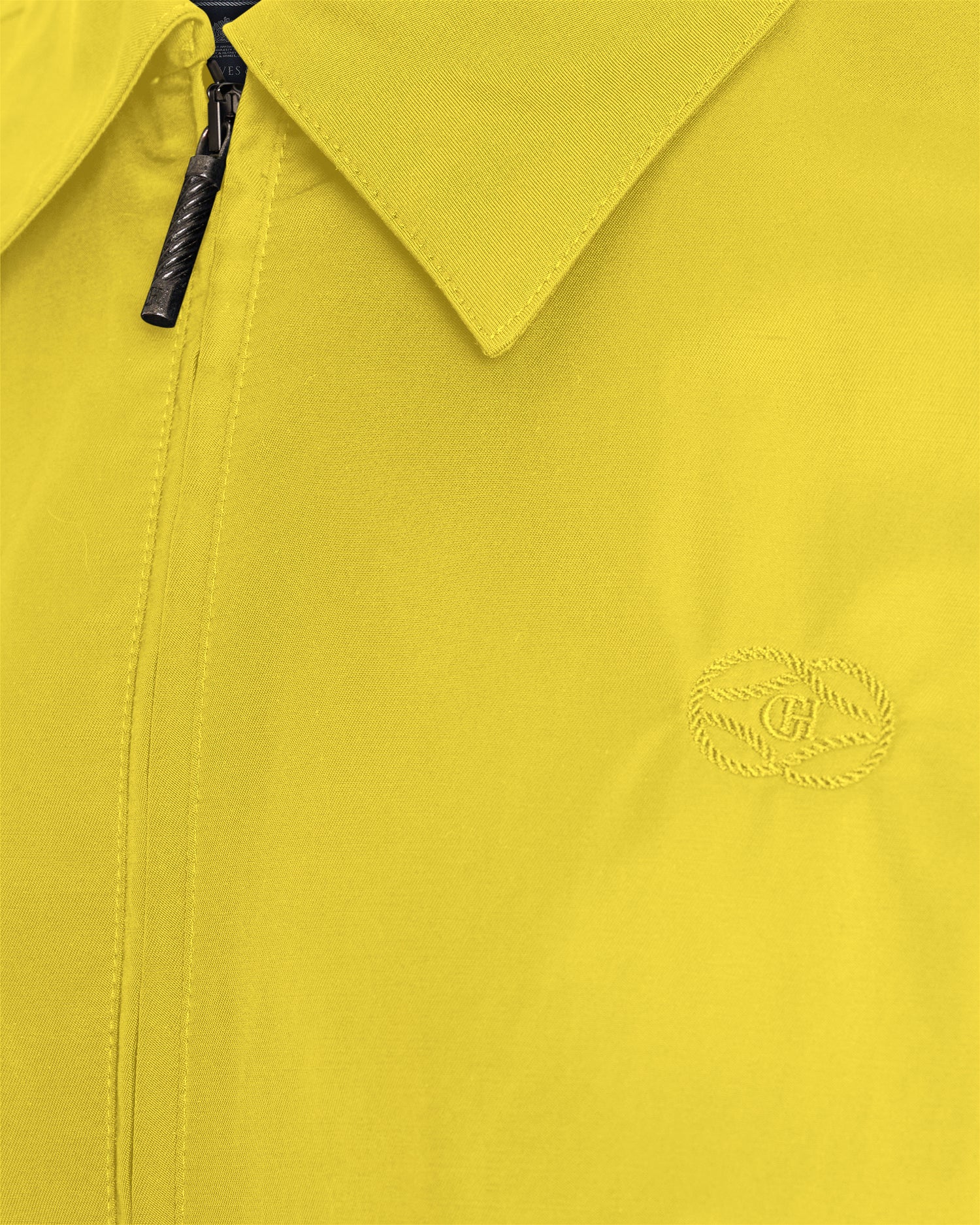 Barton Cotton &amp; Nylon Plain Bomber Yellow