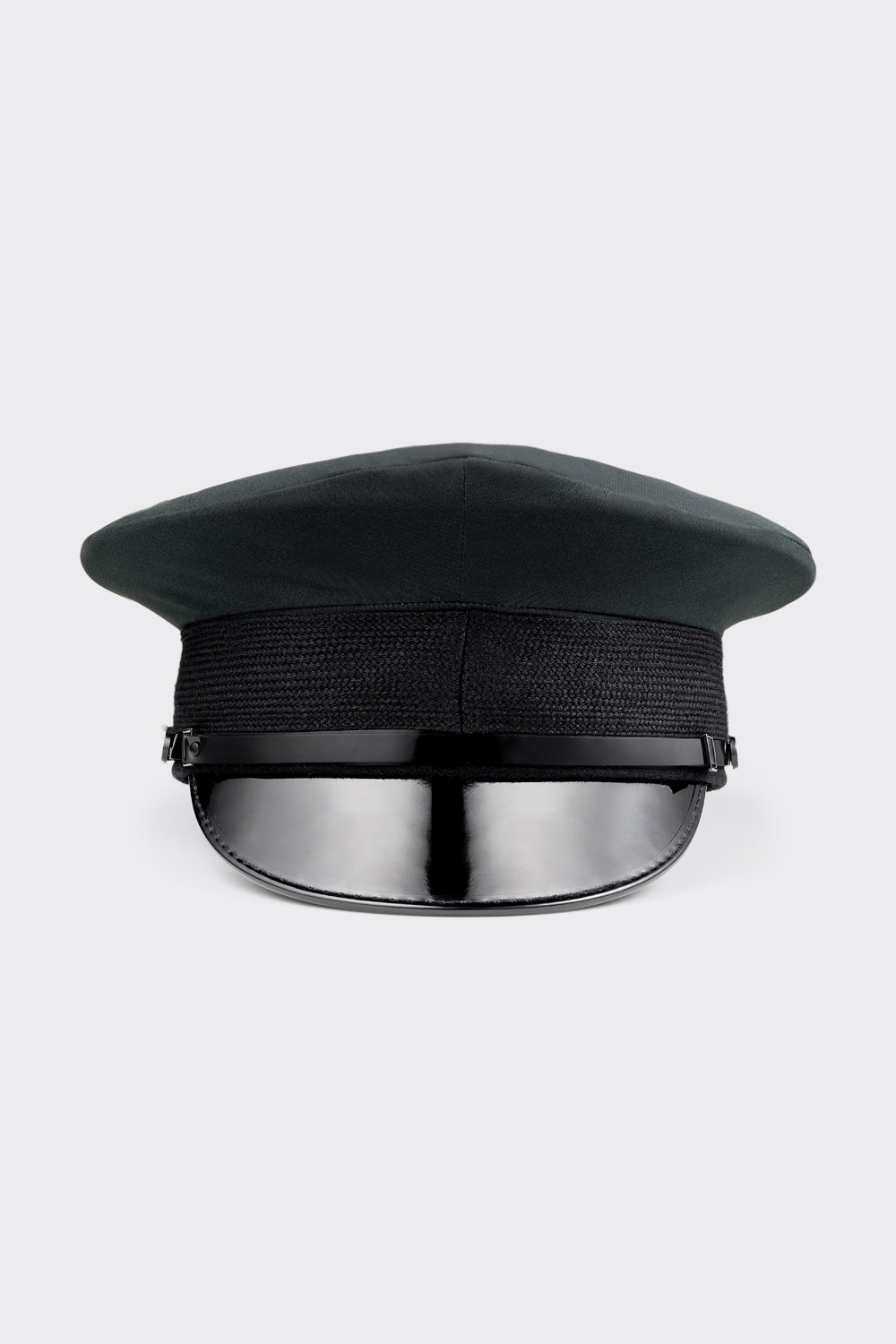 Black Cotton Cap Cover - For Royal Navy Caps