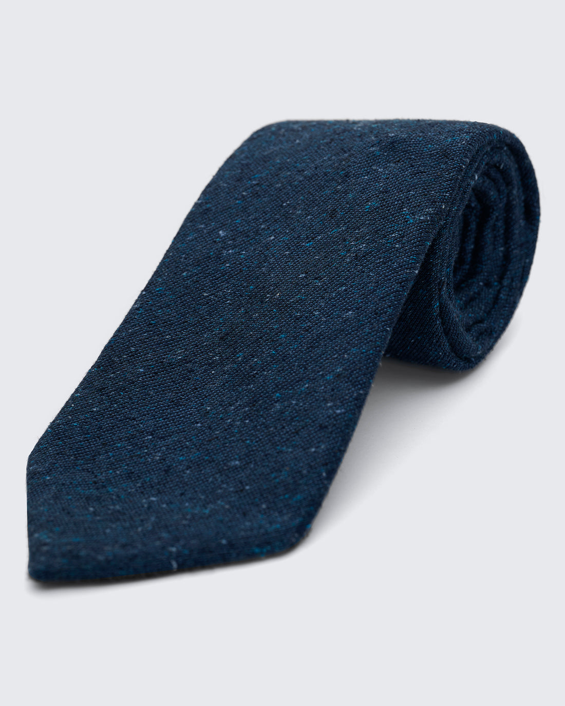 Carberry Silk Tie Blue Fleck