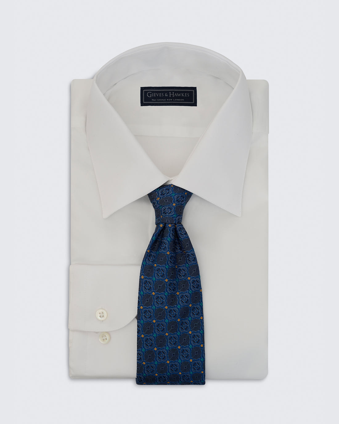 Carberry Navy Jewel Tie