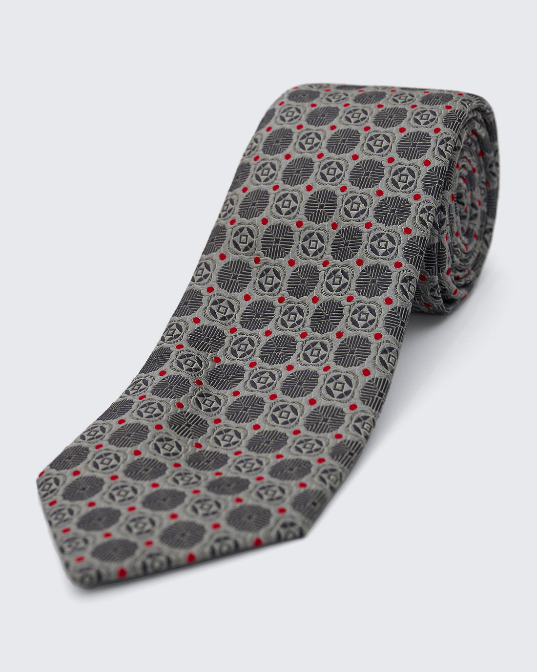 Carberry Grey Jewel Tie