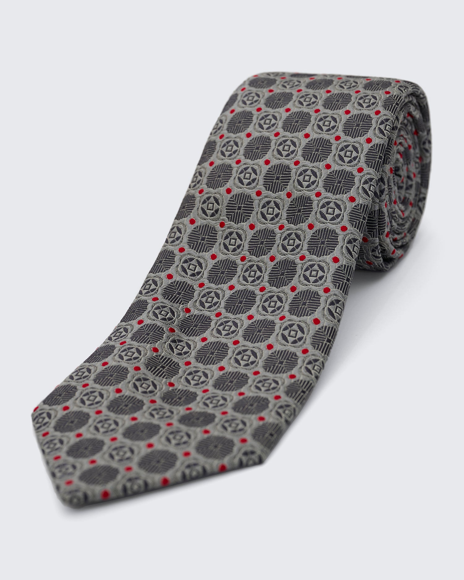 Carberry Grey Jewel Tie