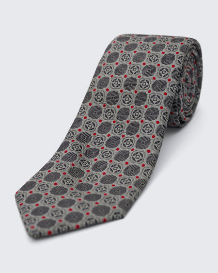 Carberry Gray Jewel Tie