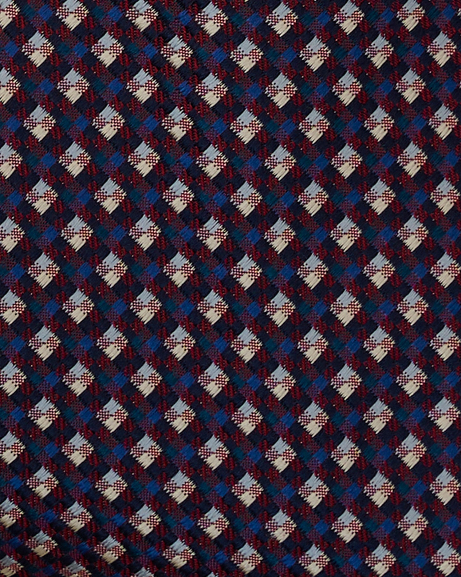 Carberry Navy &amp; Red Texture Tie