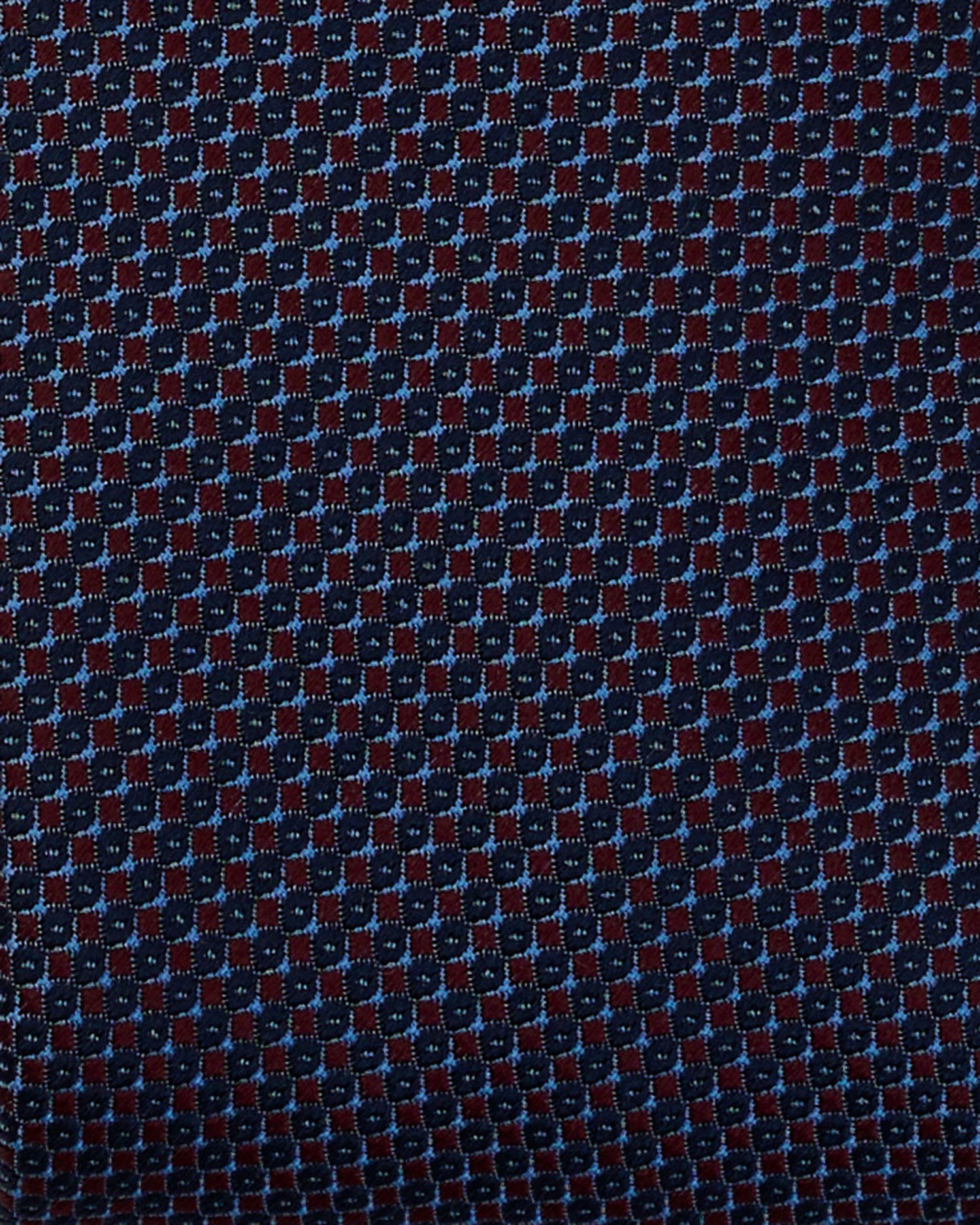 Carberry Navy &amp; Red Round Neat Tie