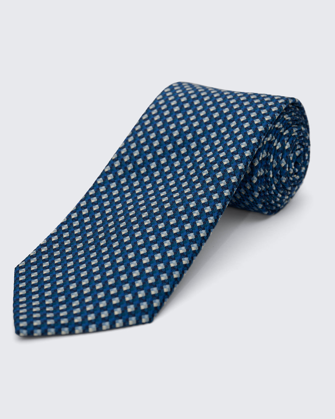 Carberry Blue Texture Tie