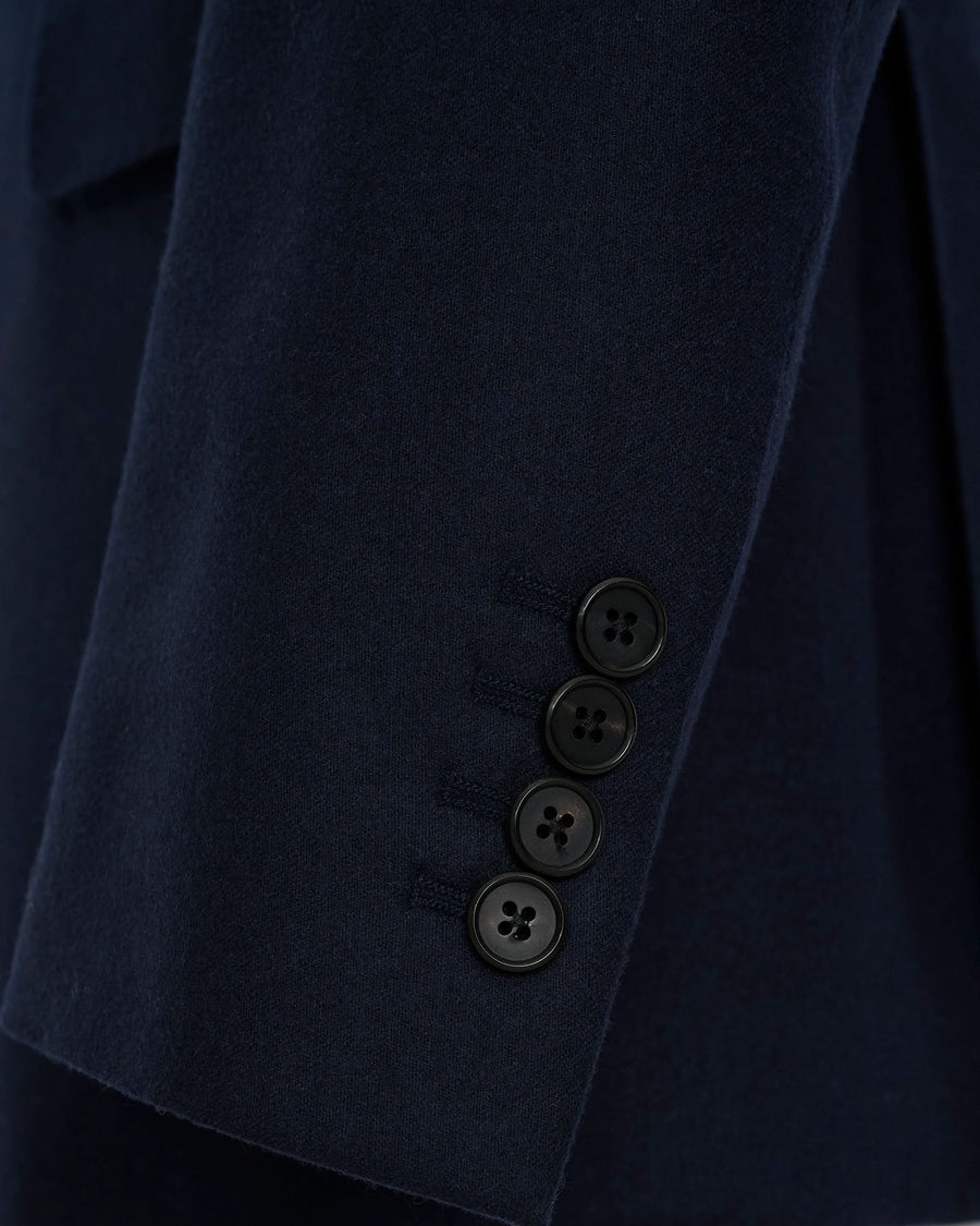 Cartwright Wool Flannel Suit Jacket Navy