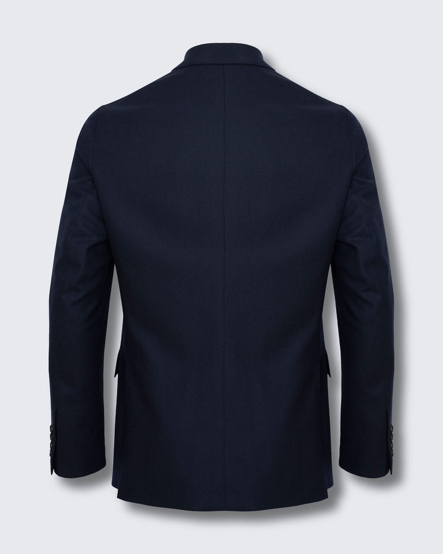 Cartwright Wool Flannel Suit Jacket Navy