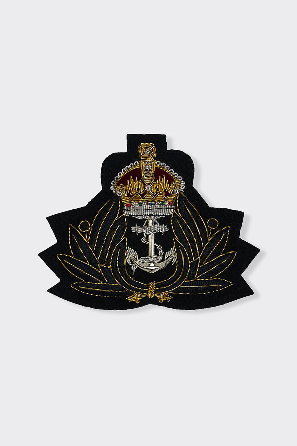 RN Chaplains Cap Badge - Tudor Crown