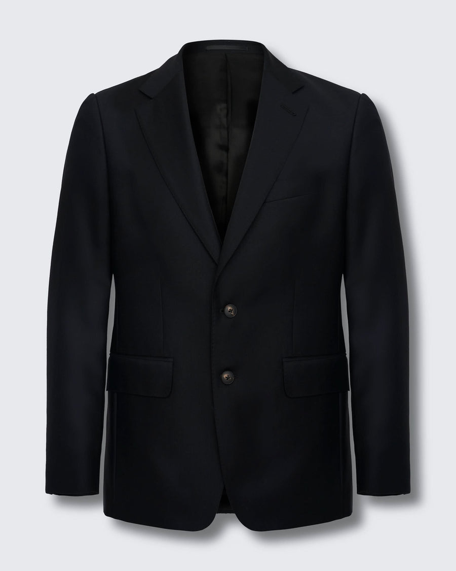 Clarke Wool Suit Jacket Black