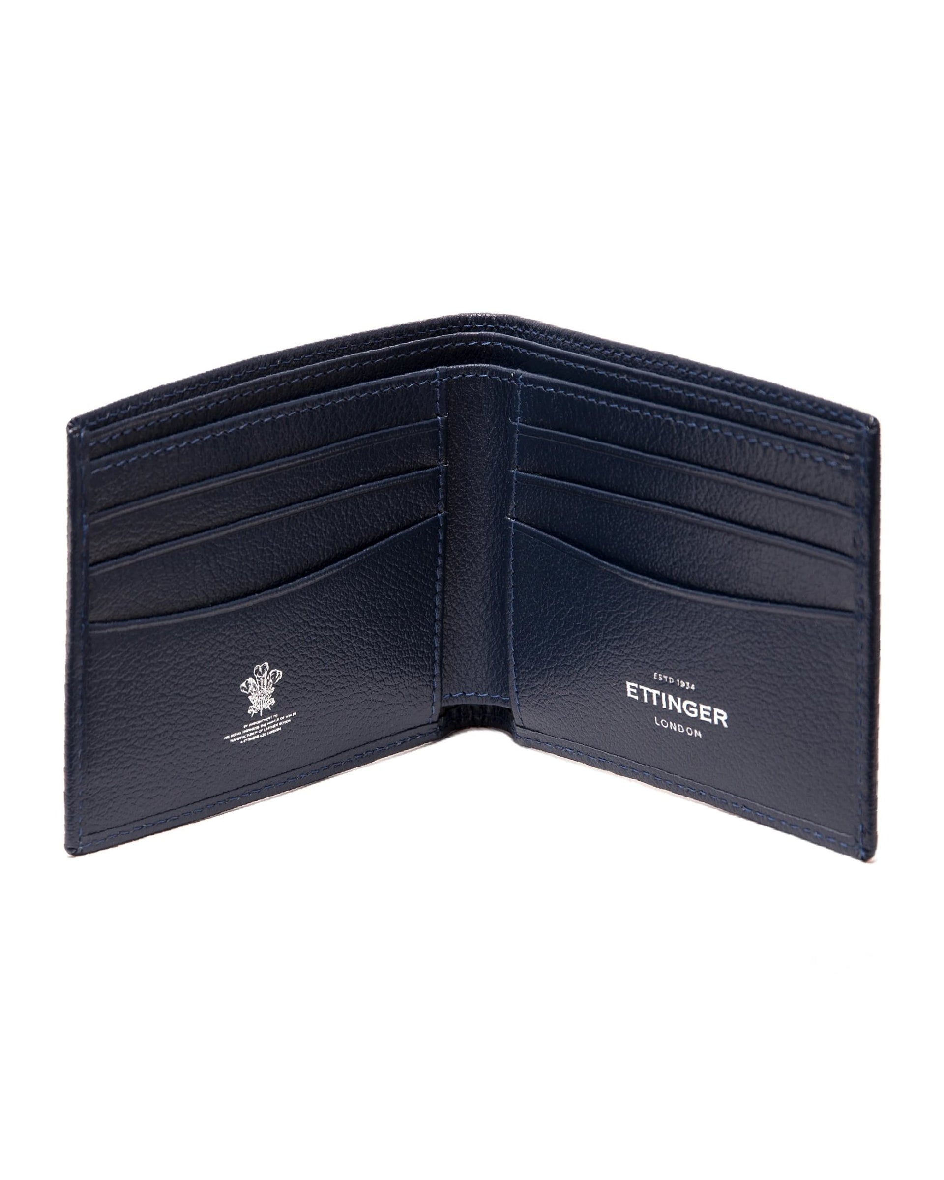 Capra Billfold Wallet Marine Blue