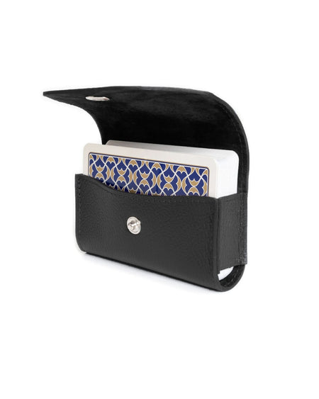 Capra Single Playing Card Case Black
