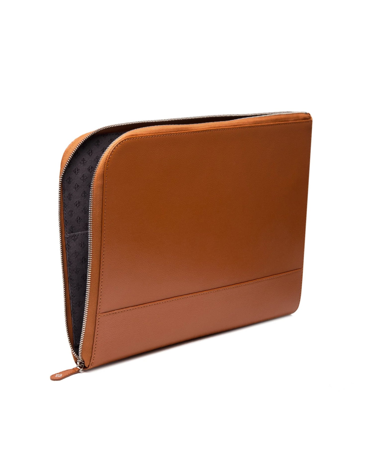 Capra Large Zip Pouch Tan