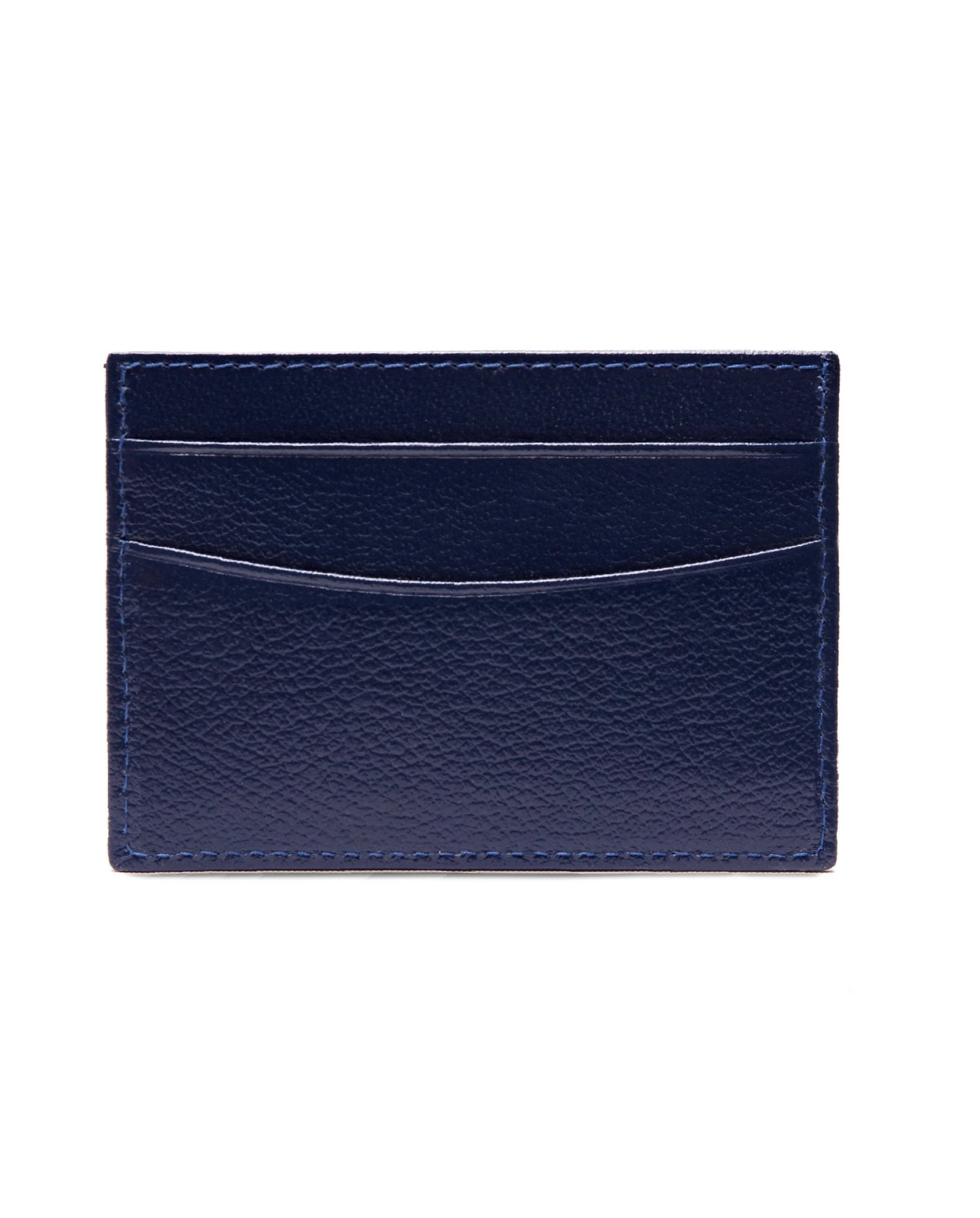 Capra Flat Credit Card Case - Marine Blue