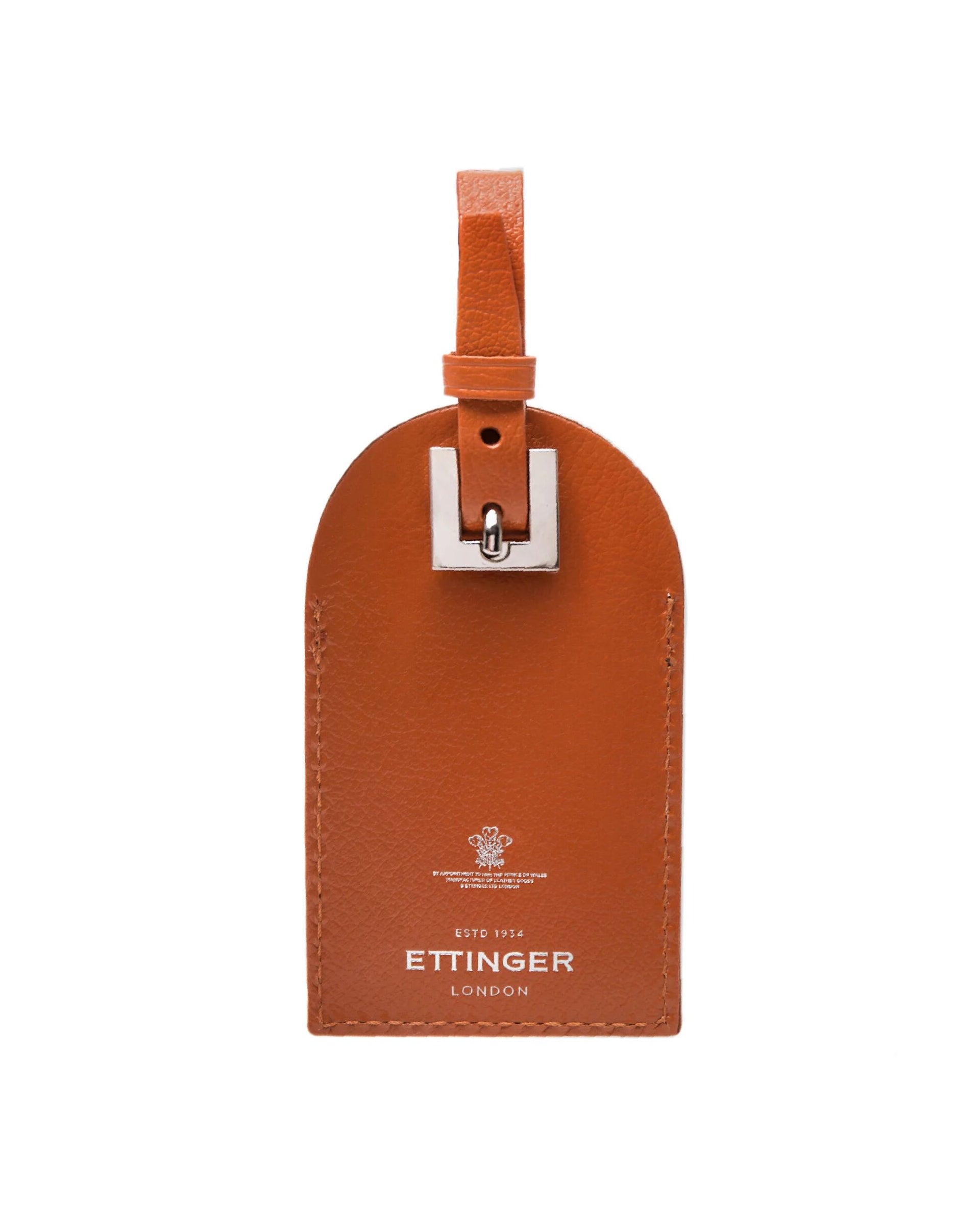 Capra Luggage Tag Tan