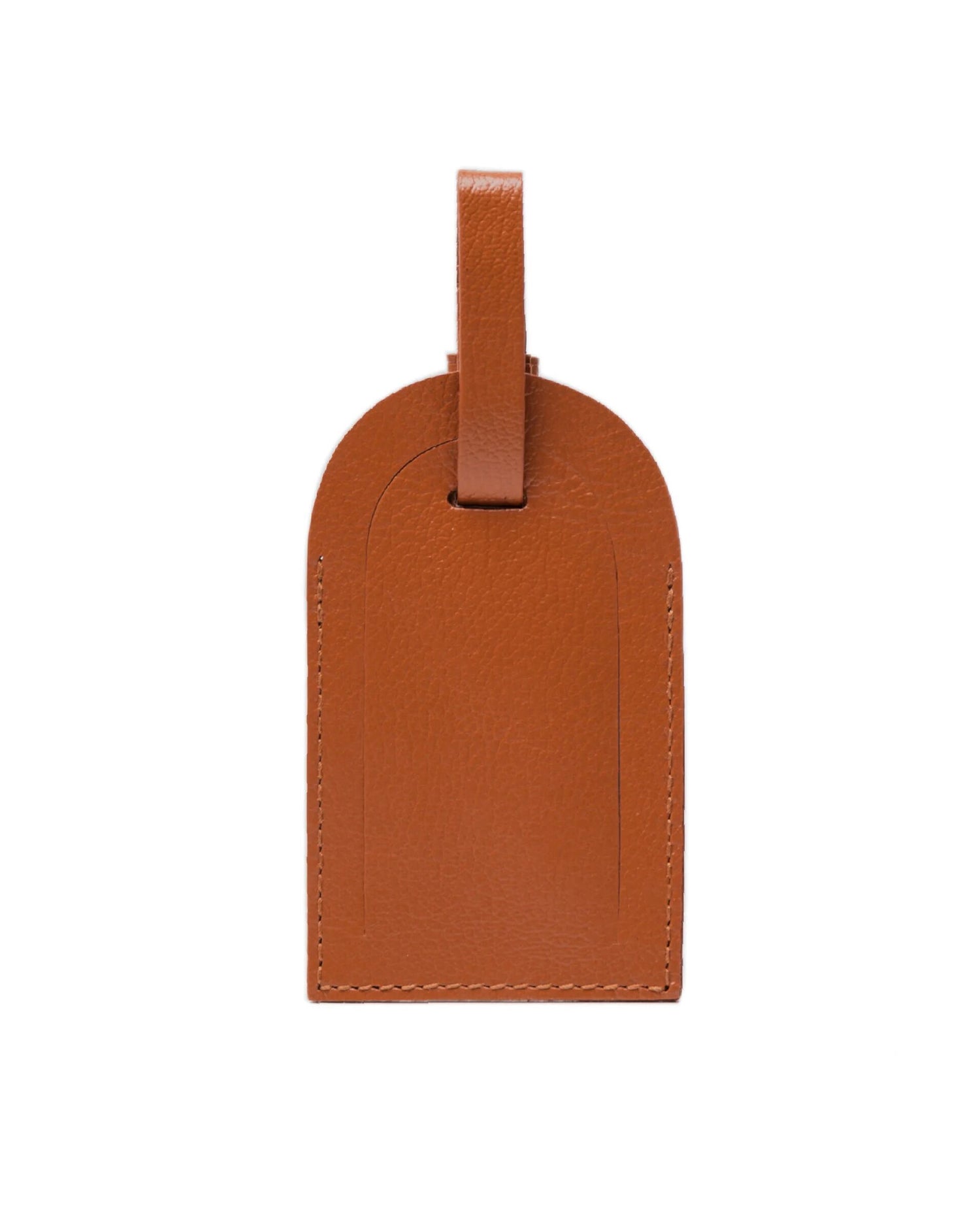 Capra Luggage Tag Tan