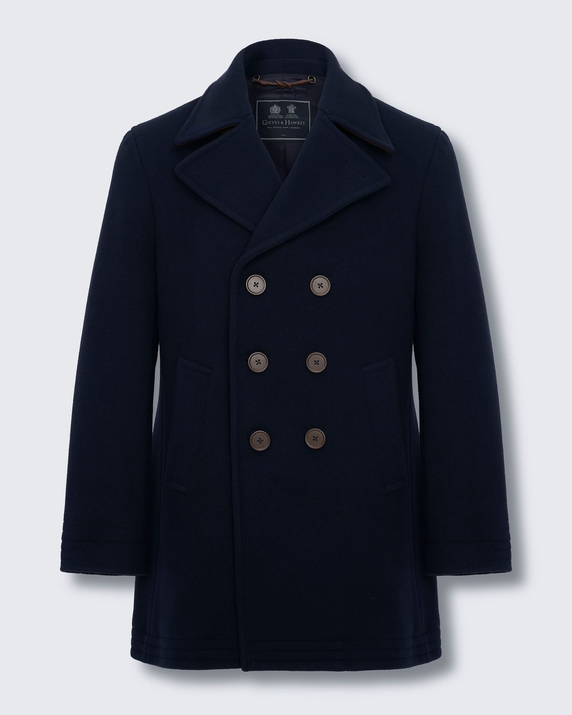 Croft Bridge Coat Navy